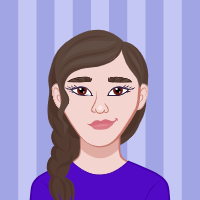 Avatar of a woman with brown hair and eyes